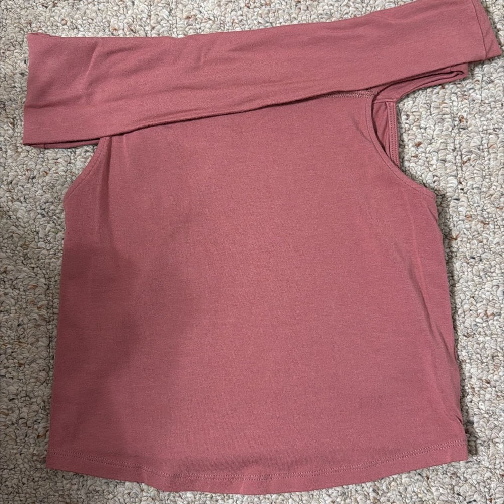 Aerie Mauve Short Sleeve Top